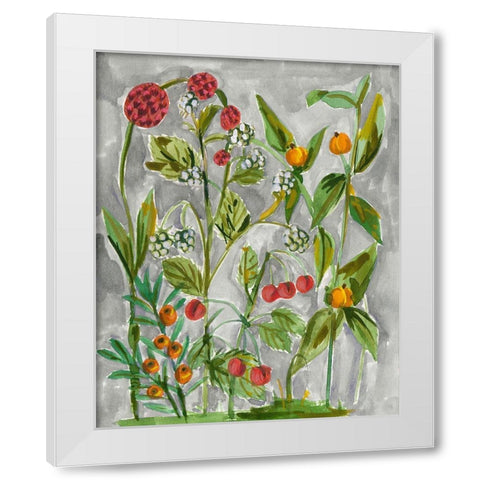 Dear Nature II White Modern Wood Framed Art Print by Wang, Melissa