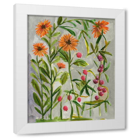 Dear Nature III White Modern Wood Framed Art Print by Wang, Melissa