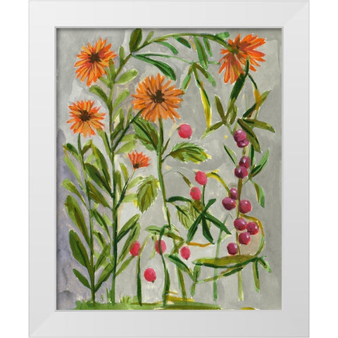 Dear Nature III White Modern Wood Framed Art Print by Wang, Melissa