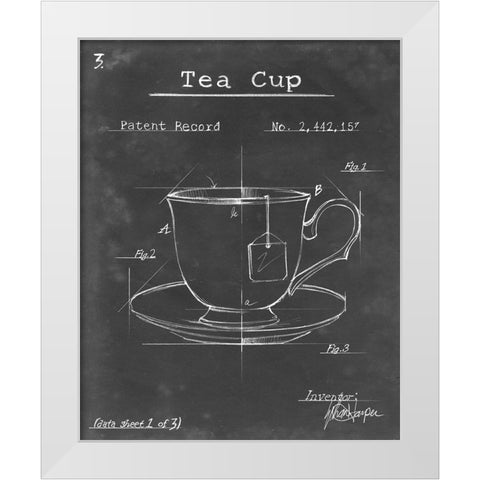 Morning Routine I White Modern Wood Framed Art Print by Harper, Ethan