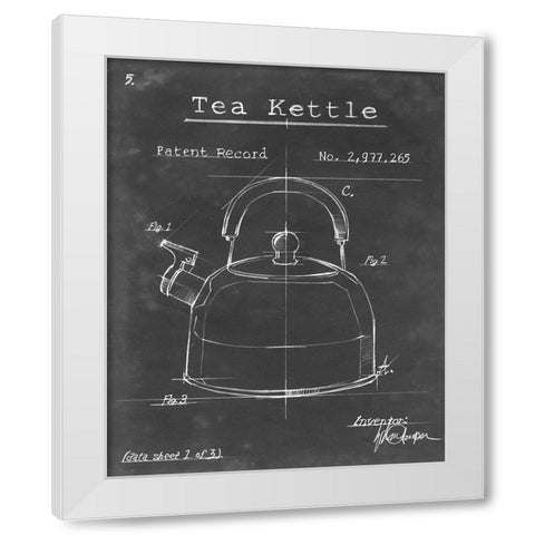 Morning Routine V White Modern Wood Framed Art Print by Harper, Ethan