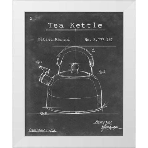 Morning Routine V White Modern Wood Framed Art Print by Harper, Ethan