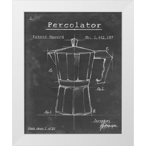 Morning Routine VI White Modern Wood Framed Art Print by Harper, Ethan