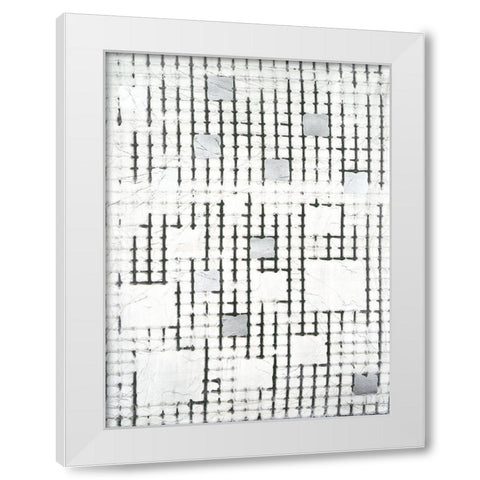 Gossamer II White Modern Wood Framed Art Print by Lam, Vanna