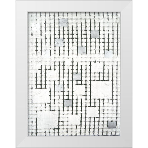 Gossamer II White Modern Wood Framed Art Print by Lam, Vanna