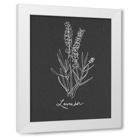 Scent Garden II White Modern Wood Framed Art Print by Sizemore, Natalie