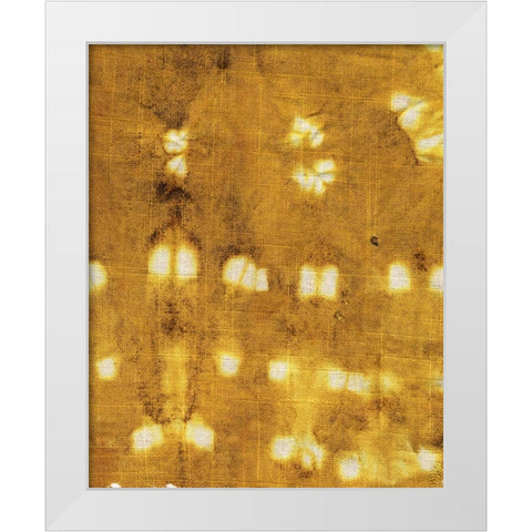Turmeric Sunrise I White Modern Wood Framed Art Print by Sizemore, Natalie