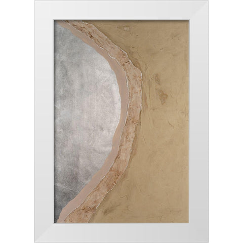 Silver Lake I White Modern Wood Framed Art Print by Willett, Michael