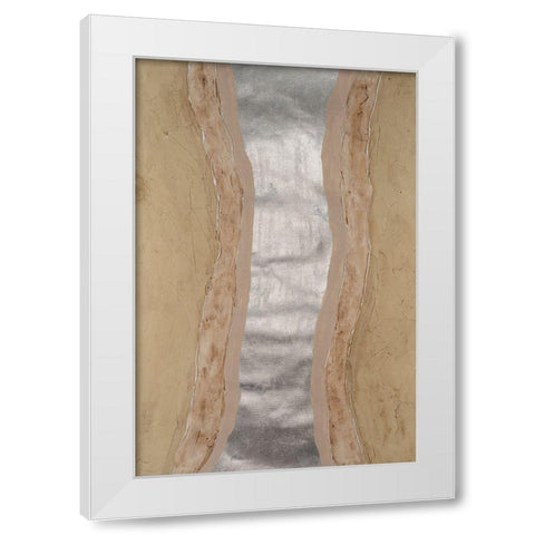 Silver Lake II White Modern Wood Framed Art Print by Willett, Michael