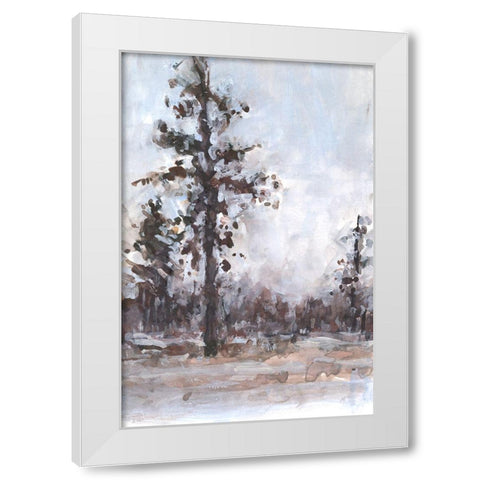 Vintage Tree Moment I White Modern Wood Framed Art Print by Dixon, Samuel