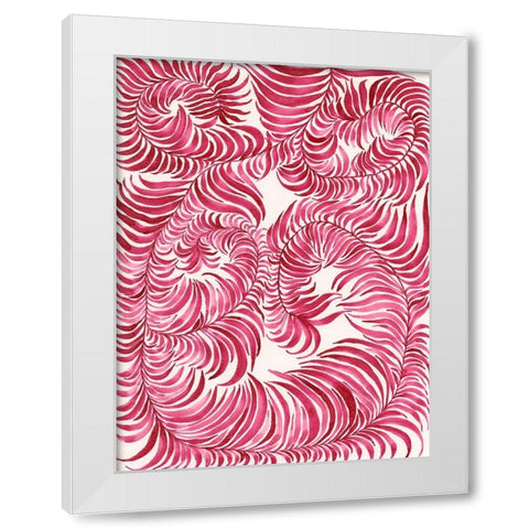Quiet Harmony II White Modern Wood Framed Art Print by Moore, Regina