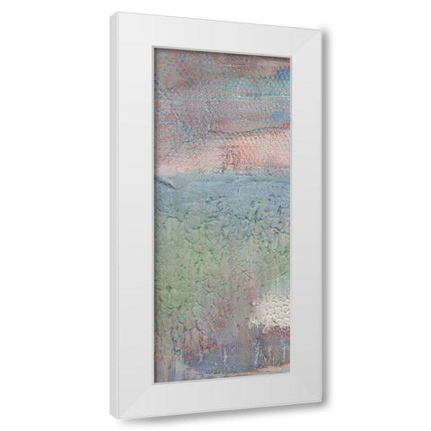 Cotton Candy Dream I White Modern Wood Framed Art Print by Kaelber, Renee