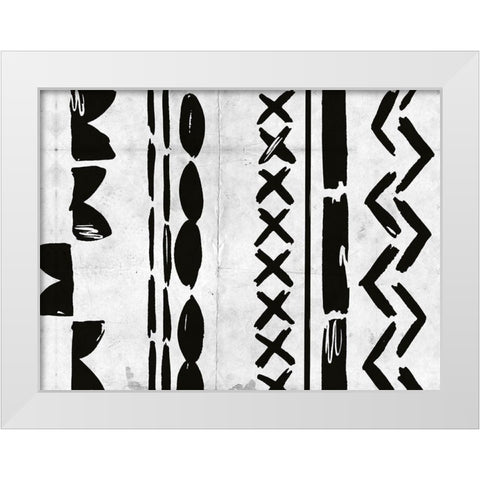 Becoming One I White Modern Wood Framed Art Print by Wang, Melissa