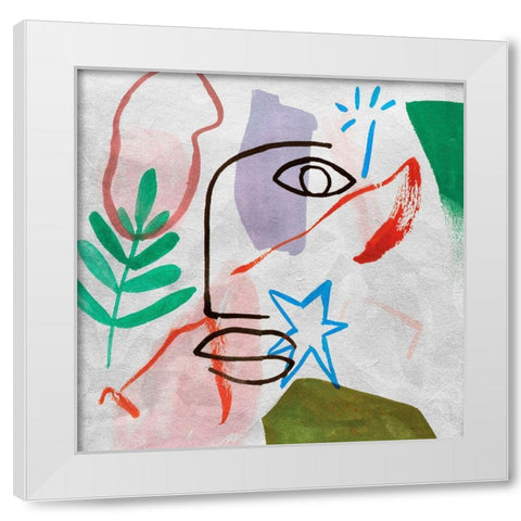 My Daydreams II White Modern Wood Framed Art Print by Wang, Melissa