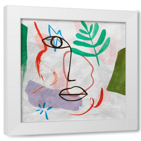 My Daydreams IV White Modern Wood Framed Art Print by Wang, Melissa