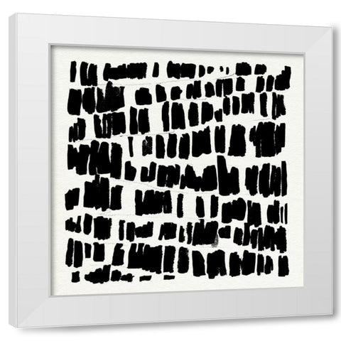 Vivid Marks II White Modern Wood Framed Art Print by Warren, Annie