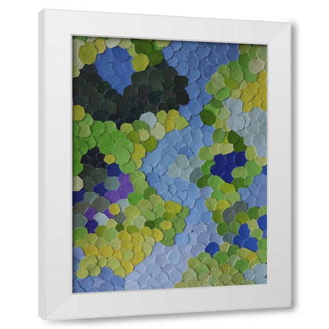 Estes Park White Modern Wood Framed Art Print by Good, Coco