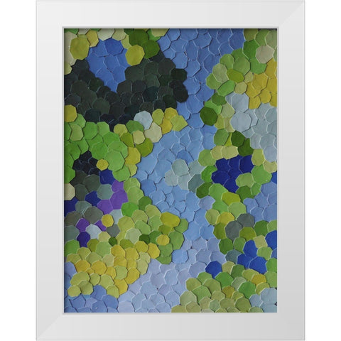 Estes Park White Modern Wood Framed Art Print by Good, Coco