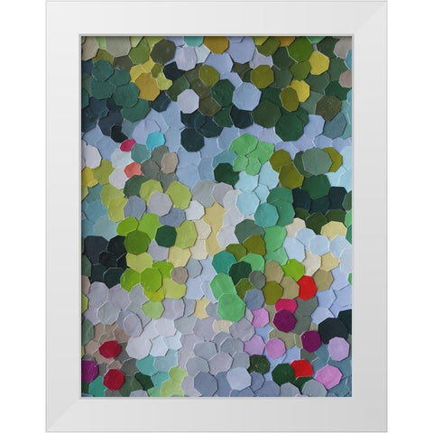 Huntington Gardens White Modern Wood Framed Art Print by Good, Coco