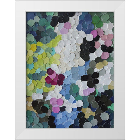 Walking through Waddesdon Gardens White Modern Wood Framed Art Print by Good, Coco
