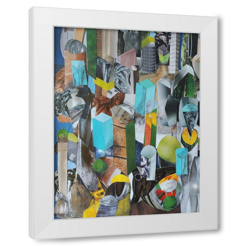 Puerto Vallarta White Modern Wood Framed Art Print by Good, Coco