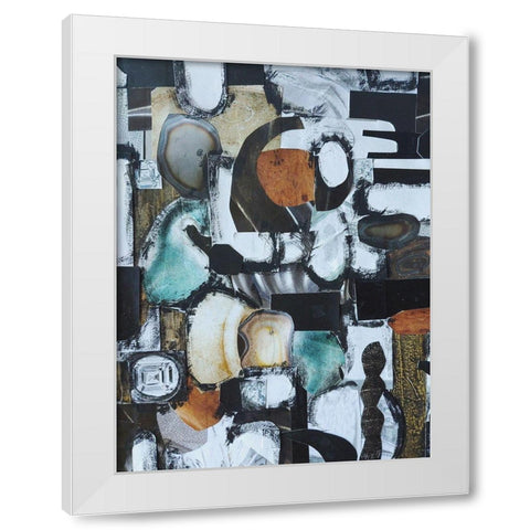 Day At the Spa White Modern Wood Framed Art Print by Good, Coco