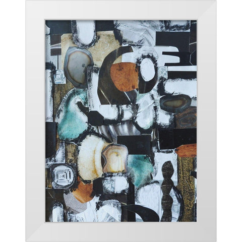 Day At the Spa White Modern Wood Framed Art Print by Good, Coco