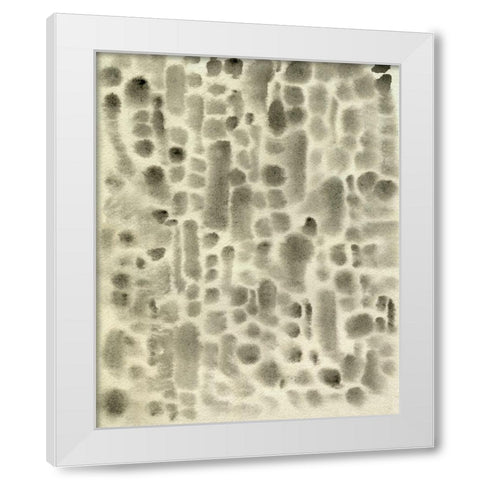 Watercolor Metric II White Modern Wood Framed Art Print by Caroline, Emma