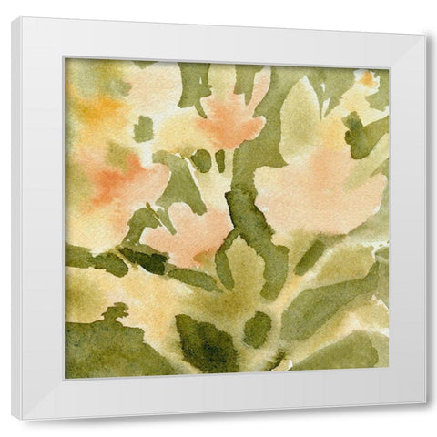 Sweet Bouquet I White Modern Wood Framed Art Print by Caroline, Emma