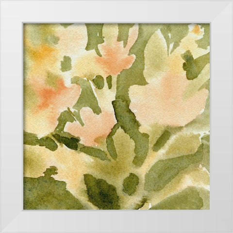 Sweet Bouquet I White Modern Wood Framed Art Print by Caroline, Emma