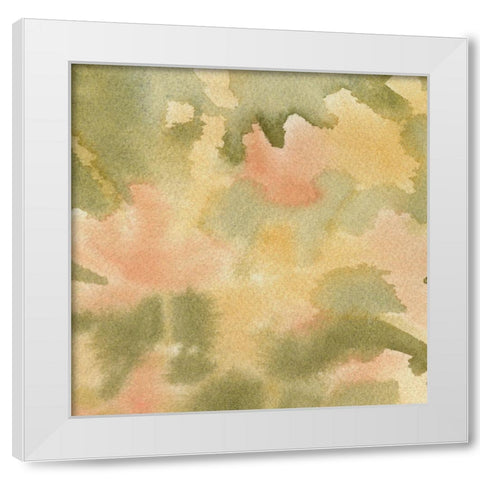 Botanical Aura I White Modern Wood Framed Art Print by Caroline, Emma