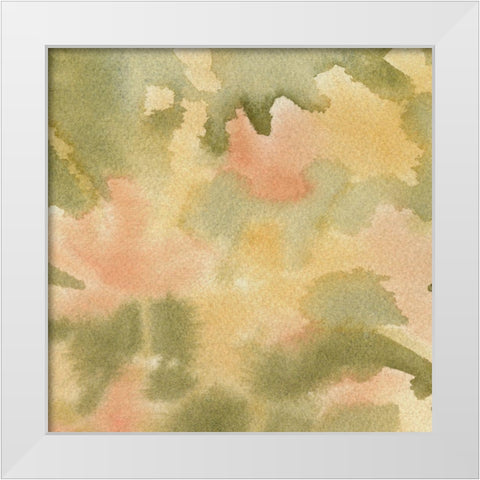 Botanical Aura I White Modern Wood Framed Art Print by Caroline, Emma