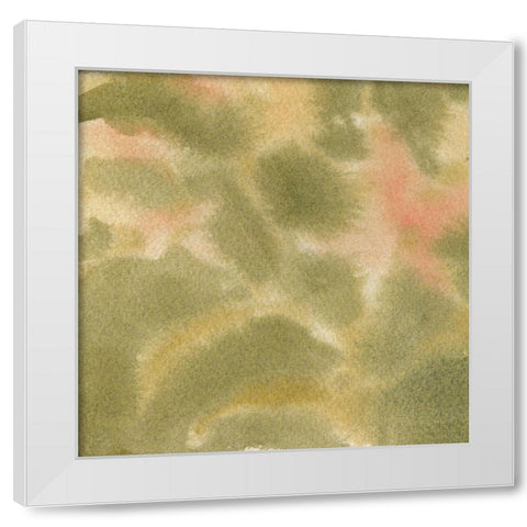 Botanical Aura II White Modern Wood Framed Art Print by Caroline, Emma