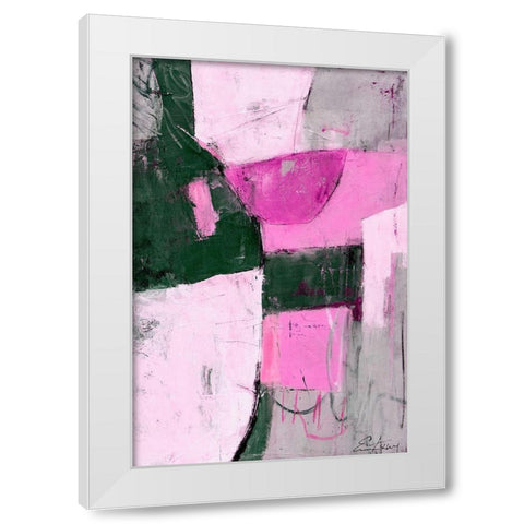 Party Mixer I White Modern Wood Framed Art Print by Ashley, Erin