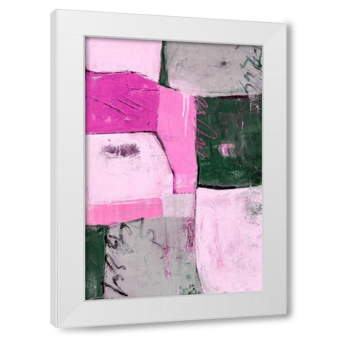 Party Mixer II White Modern Wood Framed Art Print by Ashley, Erin