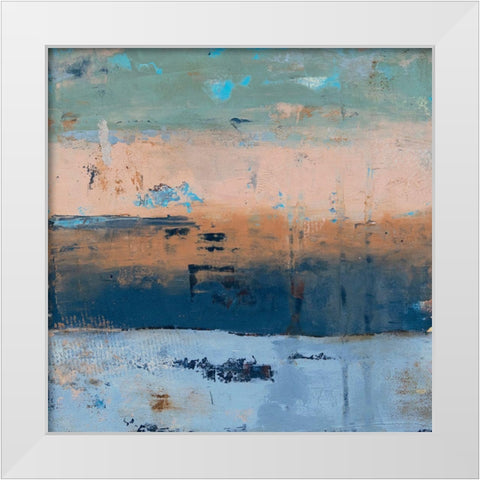 Urban Canyon White Modern Wood Framed Art Print by Ashley, Erin