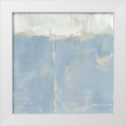 Meco I White Modern Wood Framed Art Print by Jachimiec, Sue