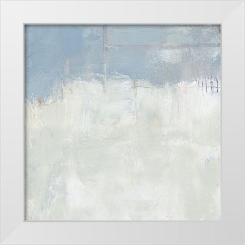 Meco II White Modern Wood Framed Art Print by Jachimiec, Sue