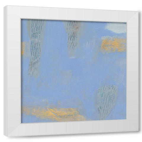 Lovis II White Modern Wood Framed Art Print by Jachimiec, Sue