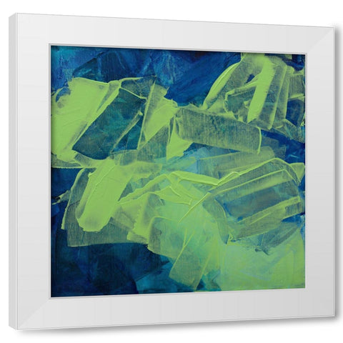 Lime and the Coconut I White Modern Wood Framed Art Print by Guererra, Teodora