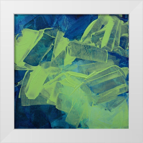 Lime and the Coconut I White Modern Wood Framed Art Print by Guererra, Teodora