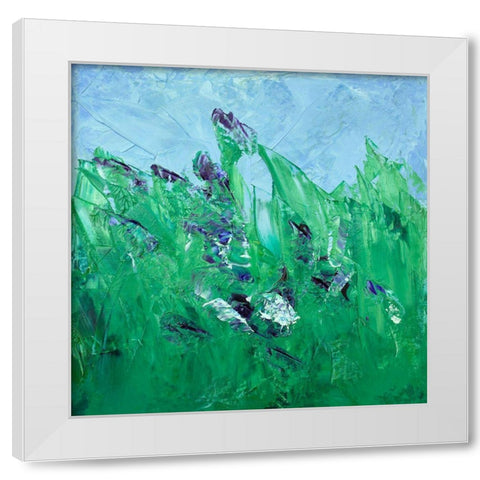 Perfect Spring Timing II White Modern Wood Framed Art Print by Guererra, Teodora