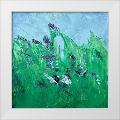 Perfect Spring Timing II White Modern Wood Framed Art Print by Guererra, Teodora
