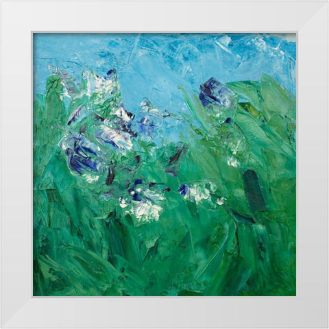 Perfect Spring Timing III White Modern Wood Framed Art Print by Guererra, Teodora
