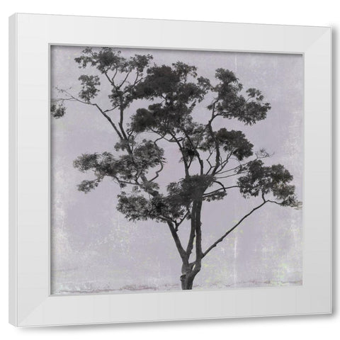 Adajio III White Modern Wood Framed Art Print by Aryai, Sia