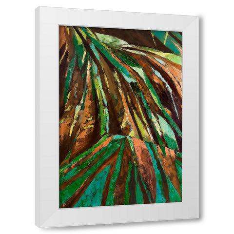 Las Palmas II White Modern Wood Framed Art Print by Wilkins, Suzanne