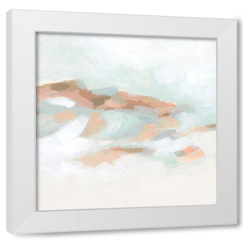 Blueridge Clouds I White Modern Wood Framed Art Print by Vess, June Erica