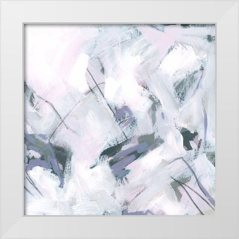 Cloud Calculus III White Modern Wood Framed Art Print by Vess, June Erica