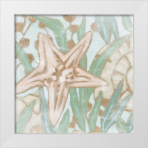 Kelp Song I White Modern Wood Framed Art Print by Vess, June Erica