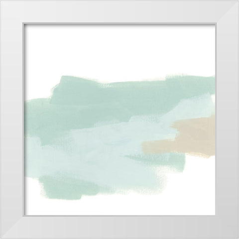 Minimal Mist II White Modern Wood Framed Art Print by Vess, June Erica